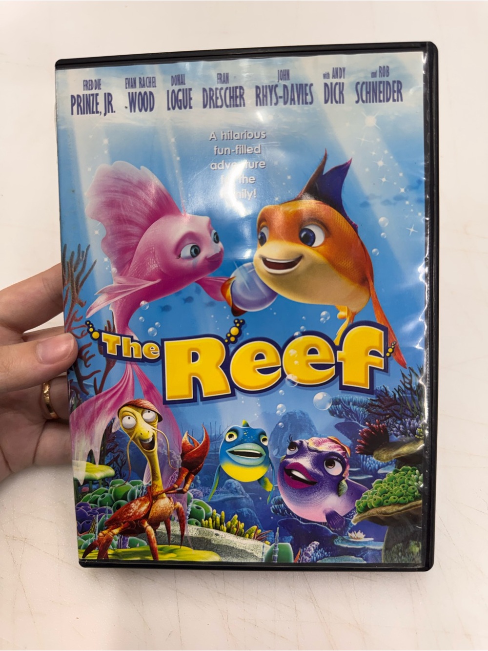 The Reef (DVD, 2006) Freddie Prinze Jr., Evan Rachel Wood Disc Tested